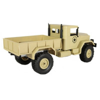 Радиоуправляемая машина MN MODEL военный грузовик (песочный) 4WD 2.4G 1/16 RTR