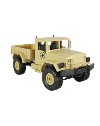 Радиоуправляемая машина MN MODEL военный грузовик (песочный) 4WD 2.4G 1/16 RTR