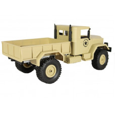 Радиоуправляемая машина MN MODEL военный грузовик (песочный) 4WD 2.4G 1/16 RTR