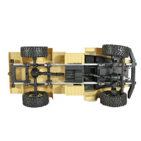 Радиоуправляемая машина MN MODEL военный грузовик (песочный) 4WD 2.4G 1/16 RTR