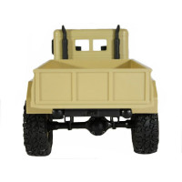 Радиоуправляемая машина MN MODEL военный грузовик (песочный) 4WD 2.4G 1/16 RTR