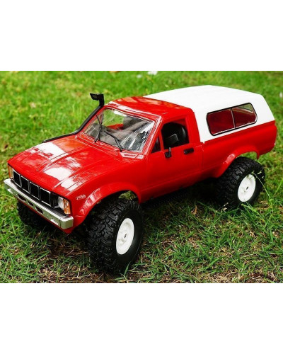 Радиоуправляемая машина WPL пикап Hilux (красная) 4WD 2.4G 1/16 RTR