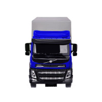 Машина "АВТОПАНОРАМА" Volvo, синий, 1/50, свет, звук, в/к 28*14*10 см