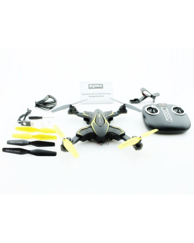 Р/У квадрокоптер Syma X56W-P Folding Wizard с FPV трансляцией Wi-Fi, оптич.стабил., барометр, 2.4G