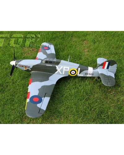 Радиоуправляемый самолет Top RC Hurricane Pro зеленый 750мм flight controller PNP