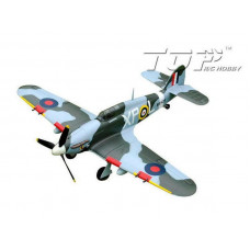 Радиоуправляемый самолет Top RC Hurricane Pro зеленый 750мм flight controller PNP