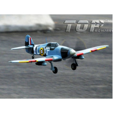 Радиоуправляемый самолет Top RC Hurricane Pro зеленый 750мм flight controller PNP