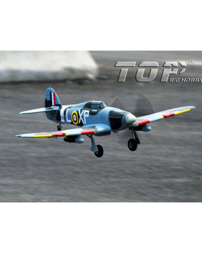 Радиоуправляемый самолет Top RC Hurricane Pro зеленый 750мм flight controller PNP