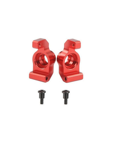 Алюминиевые задние ступицы для Remo Hobby 1/16, металл, тюнинг  (2 шт)