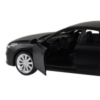 Машина "АВТОПАНОРАМА" KIA K7, черный, 1/41, инерция, в/к 17,5*12,5*6,5 см