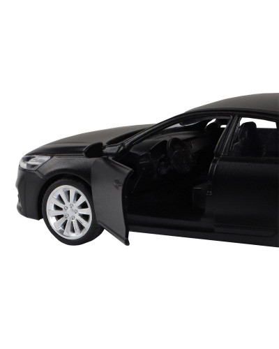 Машина "АВТОПАНОРАМА" KIA K7, черный, 1/41, инерция, в/к 17,5*12,5*6,5 см