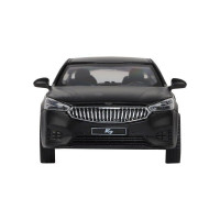 Машина "АВТОПАНОРАМА" KIA K7, черный, 1/41, инерция, в/к 17,5*12,5*6,5 см