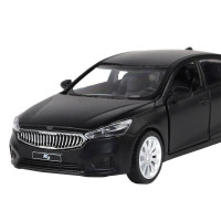 Машина "АВТОПАНОРАМА" KIA K7, черный, 1/41, инерция, в/к 17,5*12,5*6,5 см
