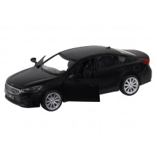 Машина "АВТОПАНОРАМА" KIA K7, черный, 1/41, инерция, в/к 17,5*12,5*6,5 см