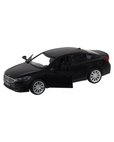 Машина "АВТОПАНОРАМА" KIA K7, черный, 1/41, инерция, в/к 17,5*12,5*6,5 см
