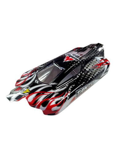 Кузов багги черного цвета для моделей Himoto E10XB, 10XBL