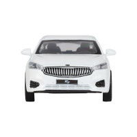 Машина "АВТОПАНОРАМА" KIA K7, белый, 1/41, инерция, в/к 17,5*12,5*6,5 см