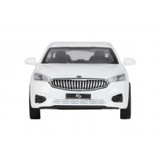 Машина "АВТОПАНОРАМА" KIA K7, белый, 1/41, инерция, в/к 17,5*12,5*6,5 см