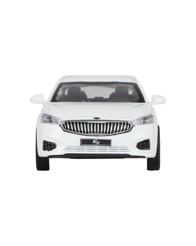 Машина "АВТОПАНОРАМА" KIA K7, белый, 1/41, инерция, в/к 17,5*12,5*6,5 см