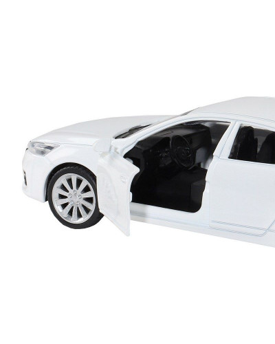 Машина "АВТОПАНОРАМА" KIA K7, белый, 1/41, инерция, в/к 17,5*12,5*6,5 см