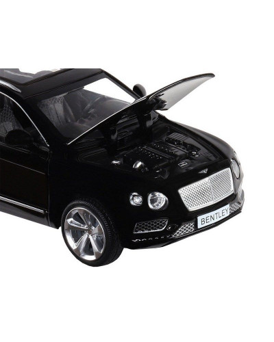 Машина "АВТОПАНОРАМА" Bentley Bentayga, черный, 1/34, свет, звук, инерция, в/к 17,5*13,5*9 см