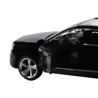 Машина "АВТОПАНОРАМА" Bentley Bentayga, черный, 1/34, свет, звук, инерция, в/к 17,5*13,5*9 см