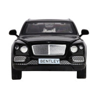Машина "АВТОПАНОРАМА" Bentley Bentayga, черный, 1/34, свет, звук, инерция, в/к 17,5*13,5*9 см