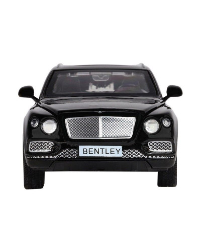 Машина "АВТОПАНОРАМА" Bentley Bentayga, черный, 1/34, свет, звук, инерция, в/к 17,5*13,5*9 см