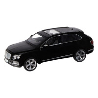 Машина "АВТОПАНОРАМА" Bentley Bentayga, черный, 1/34, свет, звук, инерция, в/к 17,5*13,5*9 см