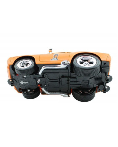 Р/У машина из серии "Muscle Сar" с гоночным Мотором 1/16 + свет + звук желтая