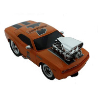Р/У машина из серии "Muscle Сar" с гоночным Мотором 1/16 + свет + звук желтая