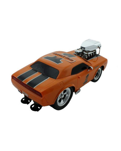 Р/У машина из серии "Muscle Сar" с гоночным Мотором 1/16 + свет + звук желтая
