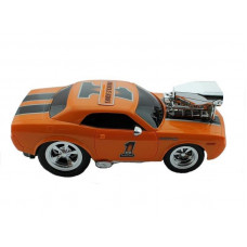 Р/У машина из серии "Muscle Сar" с гоночным Мотором 1/16 + свет + звук желтая