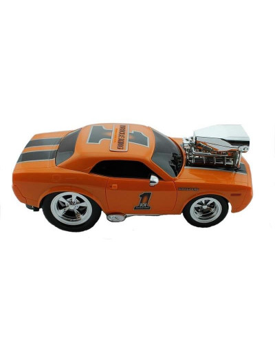 Р/У машина из серии "Muscle Сar" с гоночным Мотором 1/16 + свет + звук желтая