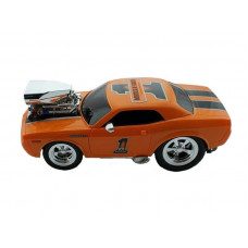 Р/У машина из серии "Muscle Сar" с гоночным Мотором 1/16 + свет + звук желтая