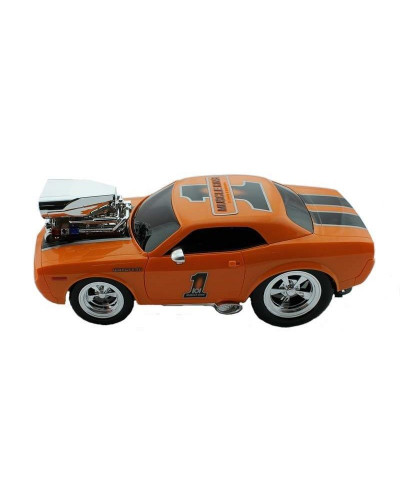 Р/У машина из серии "Muscle Сar" с гоночным Мотором 1/16 + свет + звук желтая