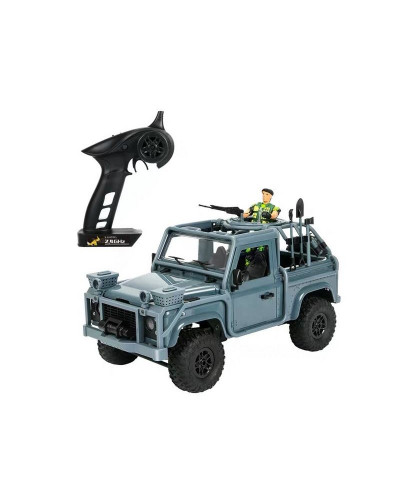 Радиоуправляемая машина MN MODEL англ. пикап Defender спецназ рейнджеров (синий) 4WD 2.4G 1/12 RTR