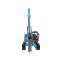 Машина "АВТОПАНОРАМА" Гидромолот, голубой, 1/50, свет, звук, в/к 25*10*13 см