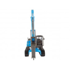 Машина "АВТОПАНОРАМА" Гидромолот, голубой, 1/50, свет, звук, в/к 25*10*13 см