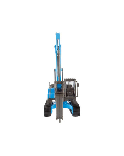 Машина "АВТОПАНОРАМА" Гидромолот, голубой, 1/50, свет, звук, в/к 25*10*13 см