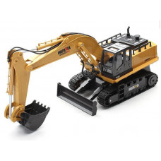 Радиоуправляемый экскаватор HUI NA TOYS 2.4G 11CH 1/16 RTR