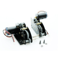 Редуктора Taigen цинковые, 4в1, 18kRPM, для танков Tiger 1 (plastic), Panther A с моторами(380)