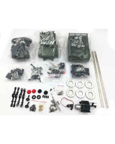 Радиоуправляемая машина WPL военный грузовик (зеленый) 6WD 2.4G 1/16 KIT