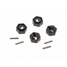 Гайка колесная шестигранная 1.5x10.2x8 мм, 4шт.