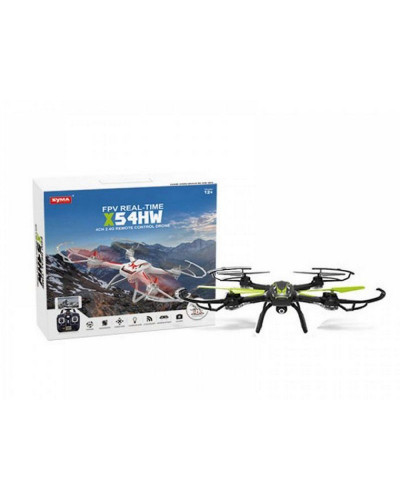 Р/У квадрокоптер Syma X54HW с FPV трансляцией Wi-Fi, барометр, 2.4G RTF