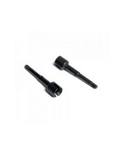 Чашки колесные с осью (задние) 45мм