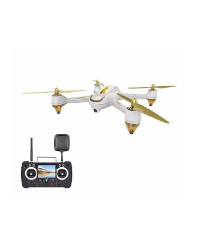 Р/У квадрокоптер Hubsan X4 GPS, FHD + FPV, автовозврат, удержание, следуй за мной, 2.4G (белый)