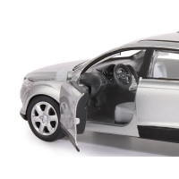 Машина "АВТОПАНОРАМА" Audi Q7, серебряный, 1/32, свет, звук, инерция, в/к 17,5*13,5*9 см