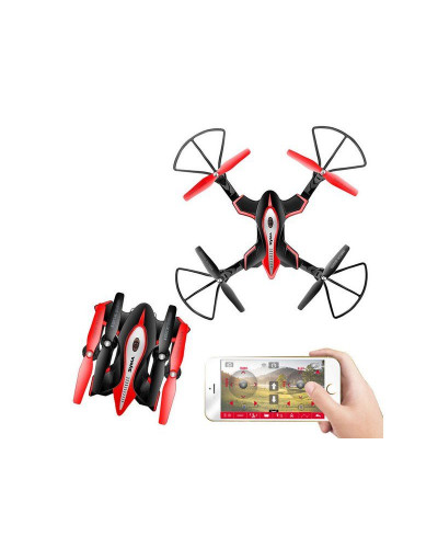 Р/У квадрокоптер Syma X56W Folding Wizard с FPV трансляцией Wi-Fi, барометр, 2.4G RTF