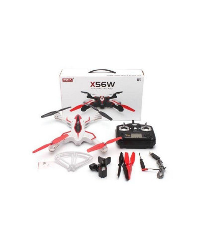 Р/У квадрокоптер Syma X56W Folding Wizard с FPV трансляцией Wi-Fi, барометр, 2.4G RTF